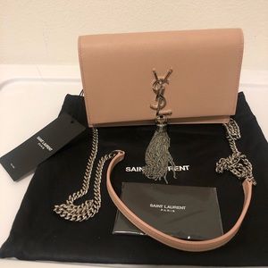 NWT YSL Yves Saint Laurent Paris Kate Tassel WOC